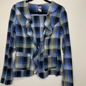 🌸Free people plaid blazer